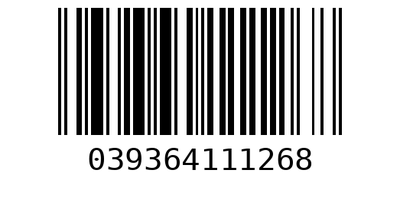 Barcode 039364111268