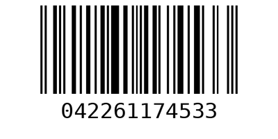Barcode 042261174531