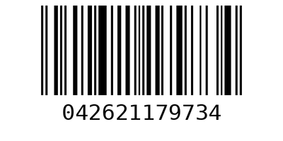 Barcode 042621179734
