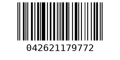 Barcode 042621179772