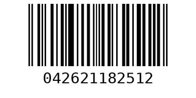 Barcode 042621182512