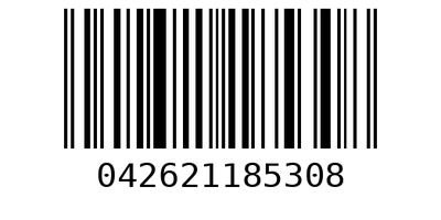 Barcode 042621185308