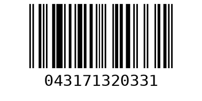 Barcode 043171320331