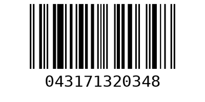 Barcode 043171320348