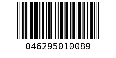 Barcode 046295010089
