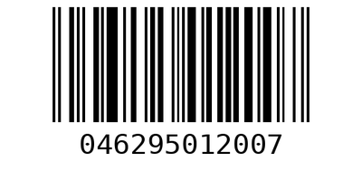 Barcode 046295012007