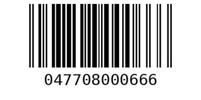 Barcode 047708000666