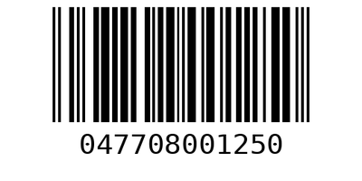 Barcode 047708001250