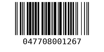 Barcode 047708001267