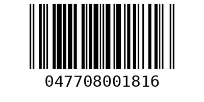 Barcode 047708001816