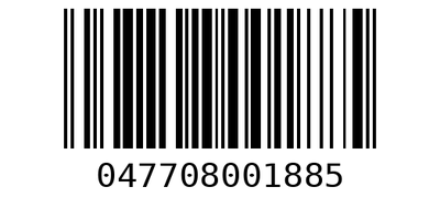 Barcode 047708001885