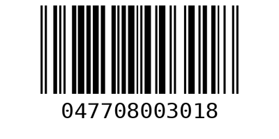 Barcode 047708003018