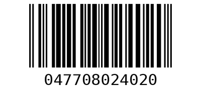 Barcode 047708024020