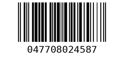 Barcode 047708024587