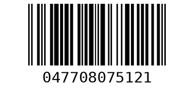 Barcode 047708075121
