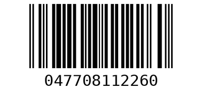 Barcode 047708112260