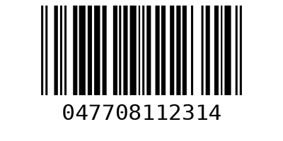 Barcode 047708112314