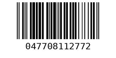 Barcode 047708112772
