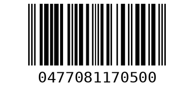Barcode 047708117050
