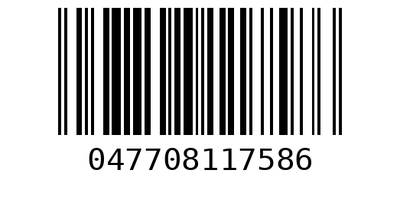 Barcode 047708117586