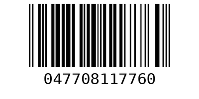 Barcode 047708117760