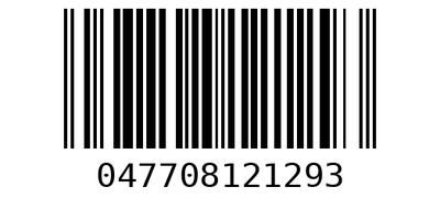 Barcode 047708121293