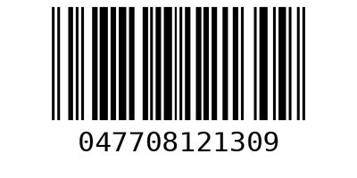Barcode 047708121309