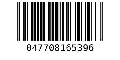 Barcode 047708165396
