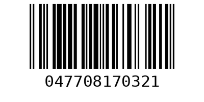 Barcode 047708170321