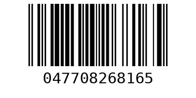 Barcode 047708268165