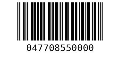 Barcode 047708550000