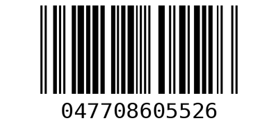 Barcode 047708605526