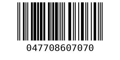 Barcode 047708607070