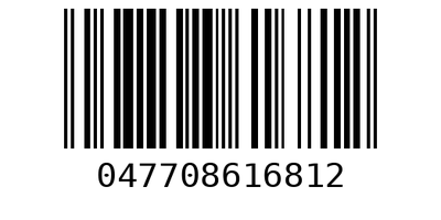 Barcode 047708616812