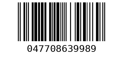 Barcode 047708639989