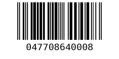 Barcode 047708640008