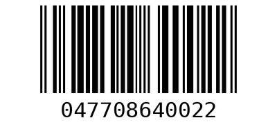 Barcode 047708640022