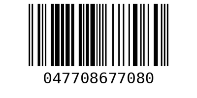 Barcode 047708677080