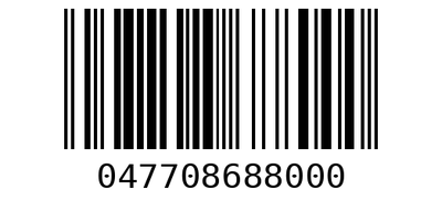 Barcode 047708688000