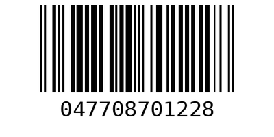 Barcode 047708701228