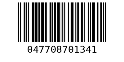 Barcode 047708701341