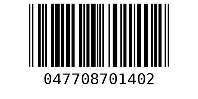 Barcode 047708701402