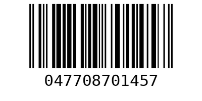 Barcode 047708701457