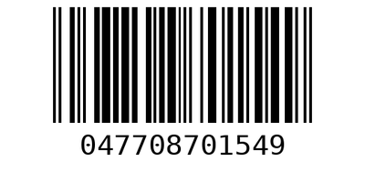Barcode 047708701549
