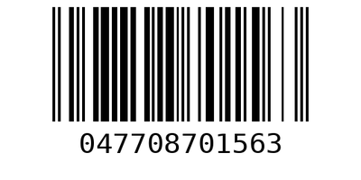 Barcode 047708701563