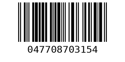Barcode 047708703154