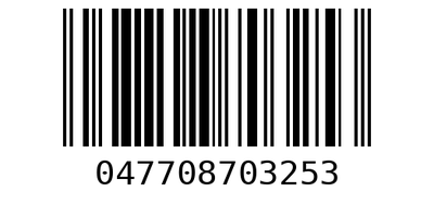 Barcode 047708703253
