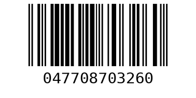 Barcode 047708703260