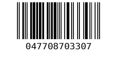 Barcode 047708703307