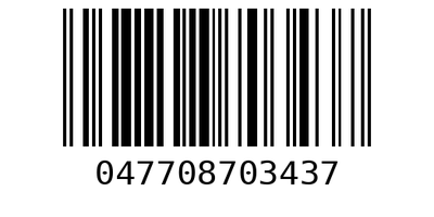 Barcode 047708703437